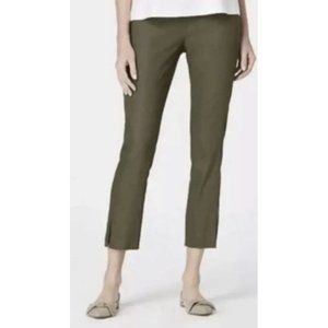J. Jill Olive Green Cropped Ankle Pants